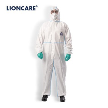 Mono protector d'un sol ús LIONCARE® CoverPlus amb costures lligades